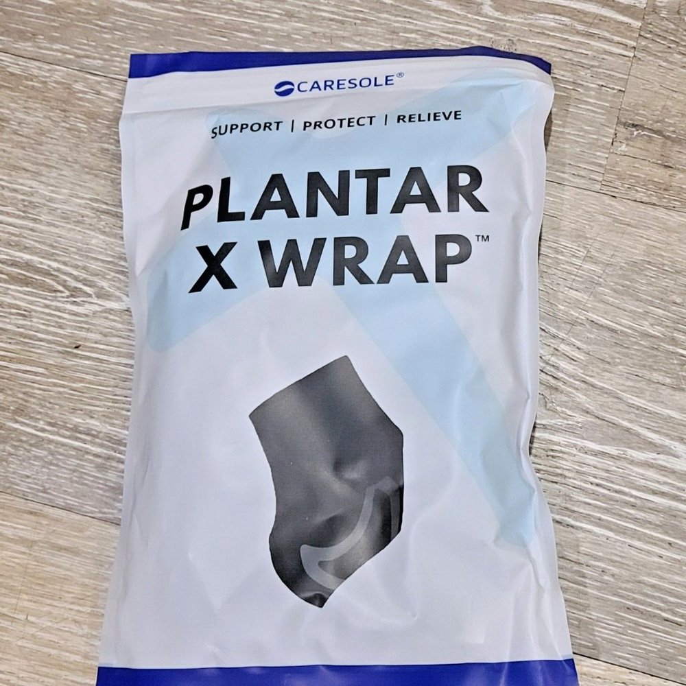 Support Brace Compression Sleeve Pain Relief Foot Plantar Fasciitis Wrap 2 pack